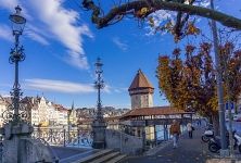 Rathaus Вridge and Kapellbr&#252;cke Bridge