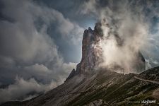 Tre Cime di Lavaredo ("Three peaks of Lavaredo") or Drei Zinnen
