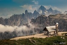 Tre Cime di Lavaredo ("Three peaks of Lavaredo") or Drei Zinnen