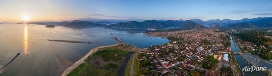 Bird&#8217;s eye view of Paraty