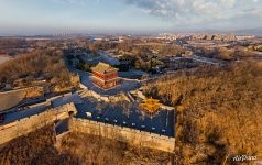 Jiaoshan Great Wall. Above &#34;The Dragon&#8217;s Head&#34;